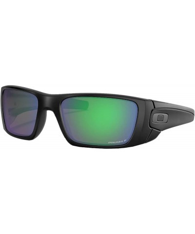 Men's OO9096 Fuel Cell Rectangular Sunglasses Matte Black $87.30 Designer