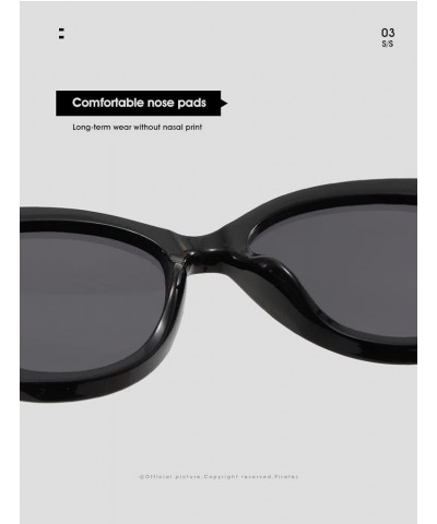 Cat-Eye Fashion Sunglasses for Men and Women Outdoor Holiday Hip Hop Decorative Sunglasses Sunglasses Men Trendy (Color : Kha...