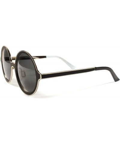 Designer Celebrity Stylish Vintage Retro Metal Round Womens Sunglasses $9.53 Round