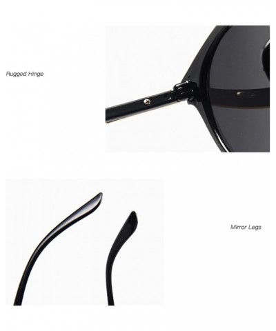 Women Large Frame Outdoor Vacation Beach Driving Sunglasses (Color : E, Size : 1) 1 B $13.76 Designer