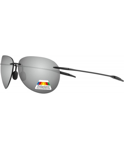 Replacement Lenses for Maui Jim Sugar Beach Sunglasses MJ421 POLARIZED Satin Silver $15.65 Designer