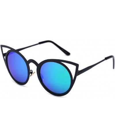 Fashion Women Oversized Cat Eye Sunglasses Mirror Eyewear UV400 7 $8.09 Cat Eye