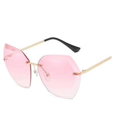 Stay-In-Style Elegant Metal Frame Sunglasses Pink $9.68 Cat Eye