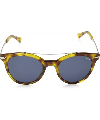 Myth 3 SPL141 0711 (Transparent Havana Honey - Silver with Black lenses) $51.66 Rectangular