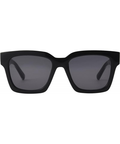 Women's Lisa Sunglasses Square Black $16.80 Oversized