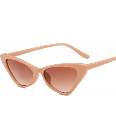 Fashion Cat Eye Triangle Sunglasses Fashion Men and Women Decorative Sunglasses (Color : B, Size : 1) 1 G $11.84 Designer