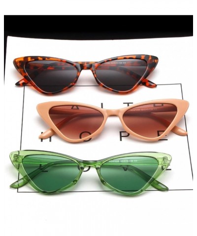 Fashion Cat Eye Triangle Sunglasses Fashion Men and Women Decorative Sunglasses (Color : B, Size : 1) 1 G $11.84 Designer