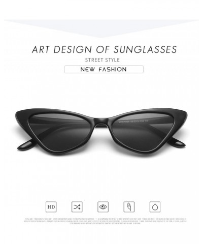 Fashion Cat Eye Triangle Sunglasses Fashion Men and Women Decorative Sunglasses (Color : B, Size : 1) 1 G $11.84 Designer