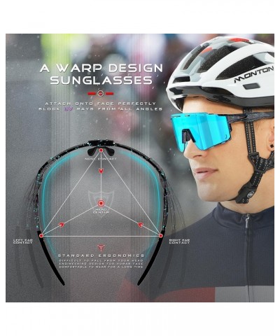 Luxury Cycling Sunglasses for Men Women Sports Glasses,UV 400 Protection for Cycling, Skiing, Driving 550a-blue/Mirrored $10....