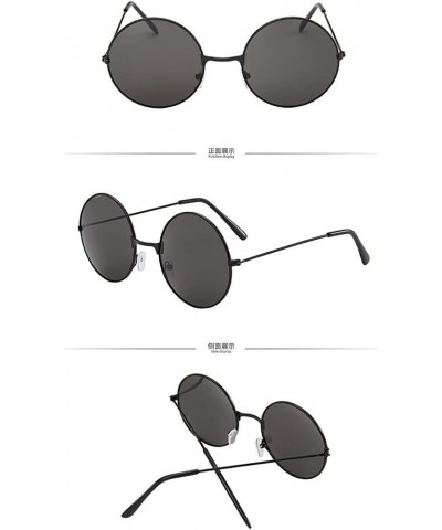 Round Glasses Men Women Sunglasses Vintage Sunglasse Women Round Sunglasses Mirror Uv400 F1 $14.00 Butterfly