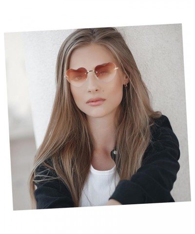 1pc Sunglasses Novelty Funny Eyeglasses Fashion Glasses for Women Eyeglasses for Women Fashion Eyewear Brown $8.67 Designer