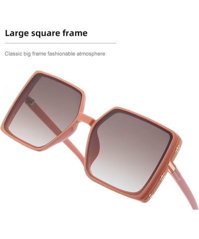 Large Frame Sunscreen Sunglasses for Men and Women (Color : D, Size : Medium) Medium D $22.96 Designer