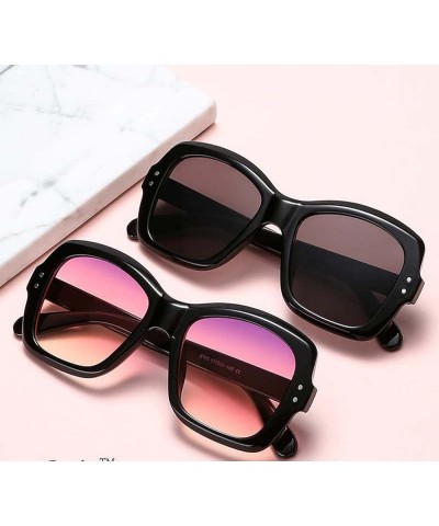 Large Frame Sunglasses for Men and Women, Outdoor Holiday Fashion Glasses (Color : D, Size : Medium) Medium A $19.13 Designer