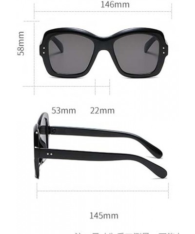 Large Frame Sunglasses for Men and Women, Outdoor Holiday Fashion Glasses (Color : D, Size : Medium) Medium A $19.13 Designer