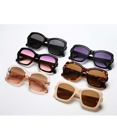 Large Frame Sunglasses for Men and Women, Outdoor Holiday Fashion Glasses (Color : D, Size : Medium) Medium A $19.13 Designer