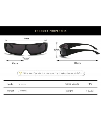 Sports Cycling Outdoor UV400 Sunglasses for Men and Women (Color : B, Size : 1) 1 B $16.35 Sport