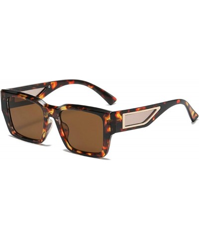 Vintage Cat Eye Sunglasses Women Fashion Polarized Gradient Trending square Sun Glasses Men Shades UV400 Leopard $11.21 Square