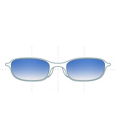 Ray Ban RB3501 Replacement Lenses - Compatible with Ray Ban RB3501 61mm Frames Non-polarized Sfx-diamond French Blue Gradient...