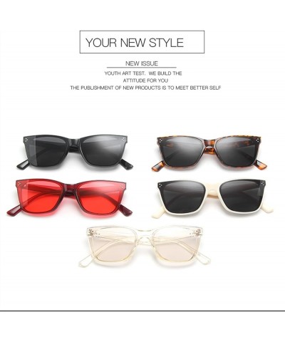 Fashion Retro Sunglasses for Men and Women Small Frame Cat Eye Decorative Sunglasses (Color : B, Size : 1) 1 B $12.21 Cat Eye