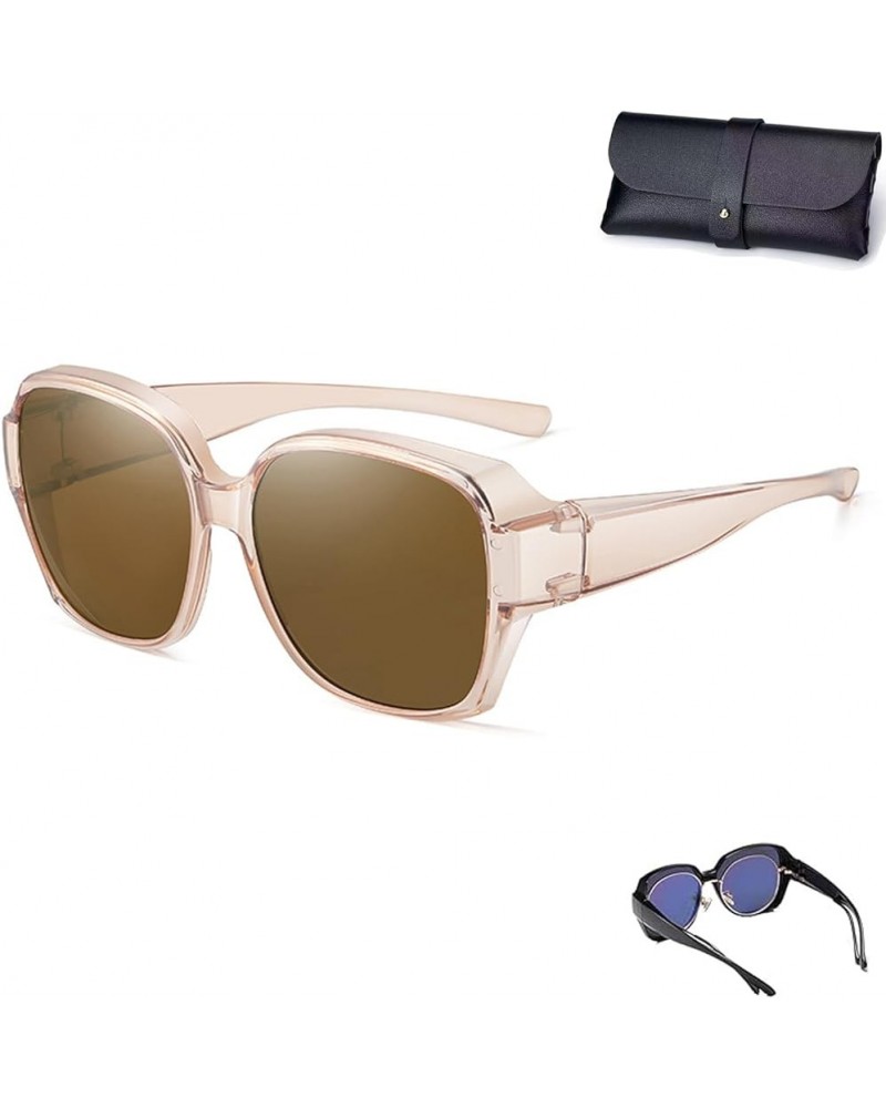 Maysprings Sunglasses Over Glasses, Maysprings Snap Shades Sunglasses, Maysprings Sunglasses Khaki $9.27 Designer