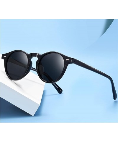 Retro Polarized Men And Women Sunglasses Outdoor Vacation Sports Decorative Commuter Trend UV400 Sunglasses Gift C $18.57 Sport