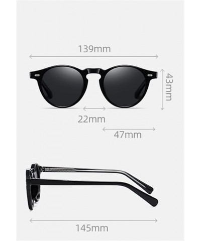 Retro Polarized Men And Women Sunglasses Outdoor Vacation Sports Decorative Commuter Trend UV400 Sunglasses Gift C $18.57 Sport