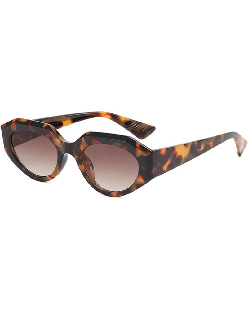 Small Frame Women Fashion Sunglasses Outdoor Vacation Beach Decorative Sunglasses (Color : D, Size : 1) 1A $14.11 Designer