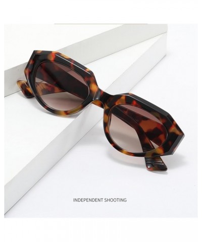 Small Frame Women Fashion Sunglasses Outdoor Vacation Beach Decorative Sunglasses (Color : D, Size : 1) 1A $14.11 Designer