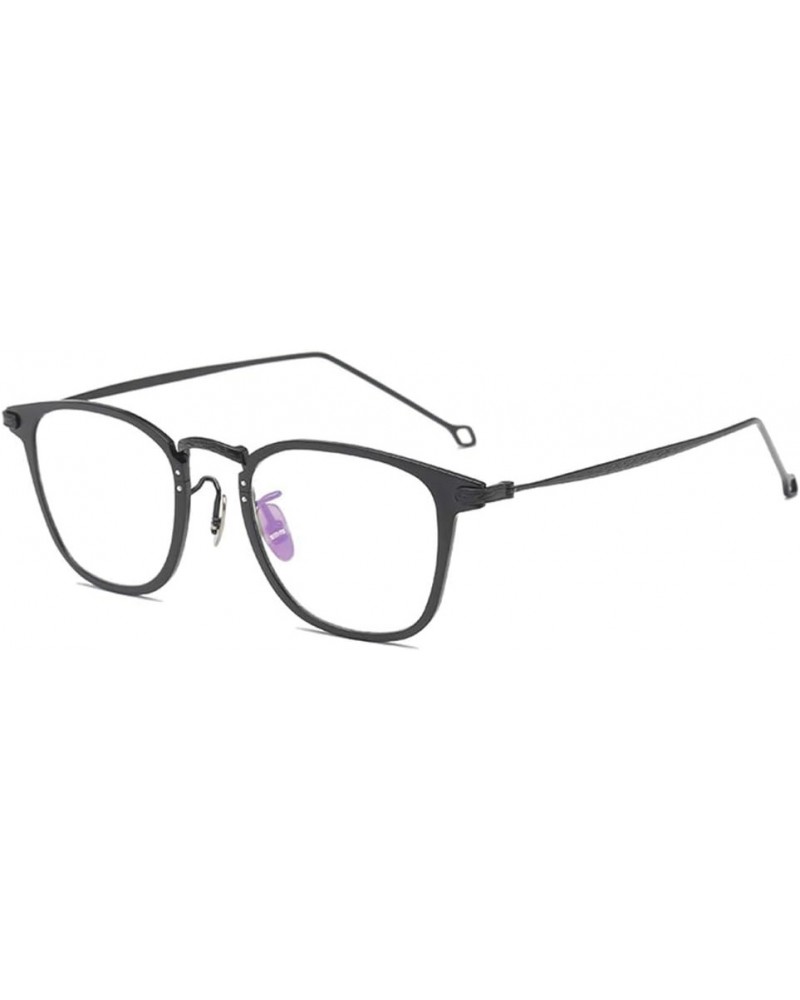 Nearsighted Myopia Glasses Reading Business Eyeglasses Prescription Eyewear Frames Eg005-black Non-Prescription $14.85 Rimless