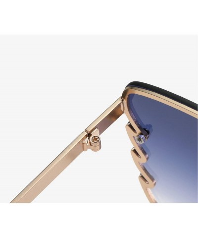 Women's Diamond Butterfly Sunglasses Women's UV Protection retro style party metal Rimless decorative sunglasses Blue $9.69 B...