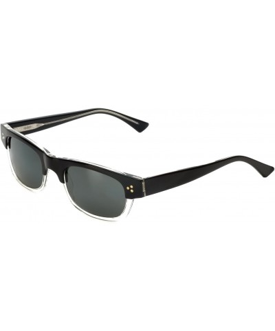 Gilbert Polarized Sunglasses- BLACK CRYSTAL / BIC LENSES $77.88 Rectangular