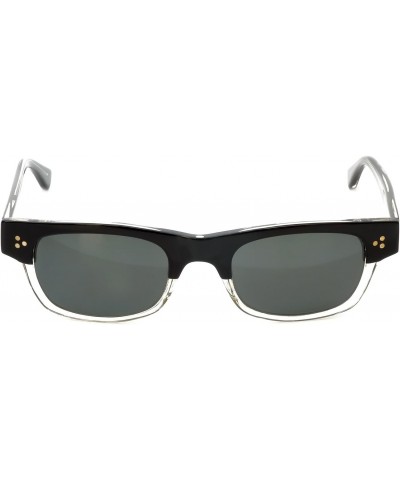 Gilbert Polarized Sunglasses- BLACK CRYSTAL / BIC LENSES $77.88 Rectangular