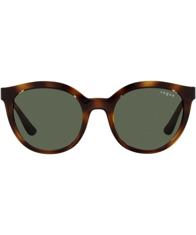 Women's Vo5427s Oval Sunglasses Dark Green $19.43 Oval