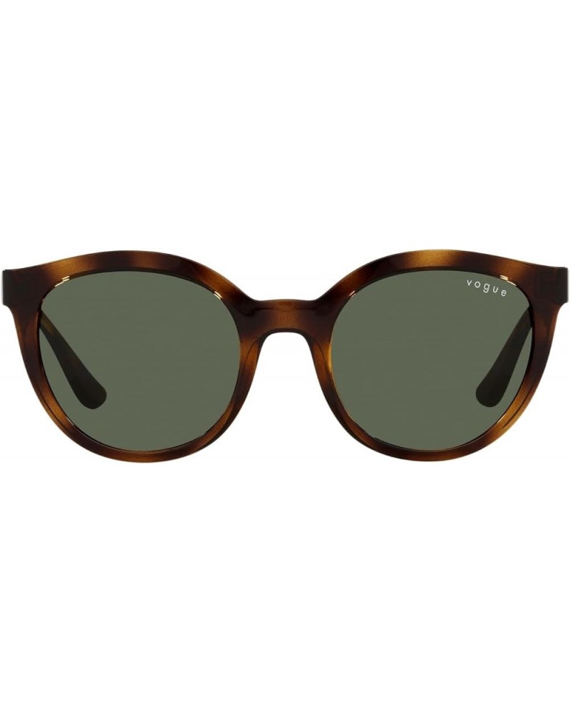 Women's Vo5427s Oval Sunglasses Dark Green $19.43 Oval