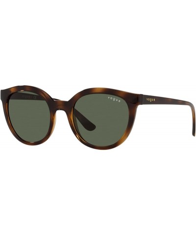 Women's Vo5427s Oval Sunglasses Dark Green $19.43 Oval