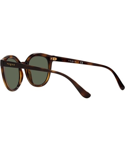 Women's Vo5427s Oval Sunglasses Dark Green $19.43 Oval