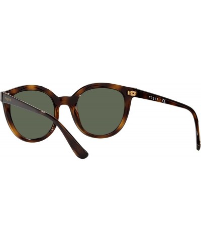 Women's Vo5427s Oval Sunglasses Dark Green $19.43 Oval