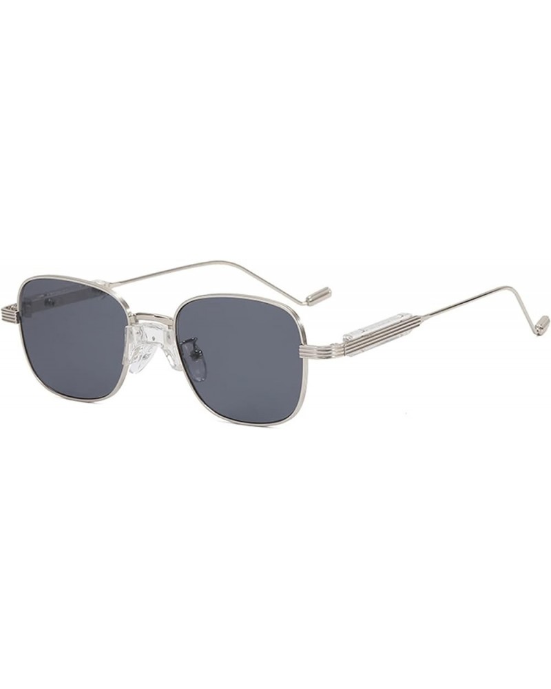 Men and Women Fashion Square Outdoor Vacation Decorative Sunglasses (Color : A, Size : 1) 1A $13.86 Designer