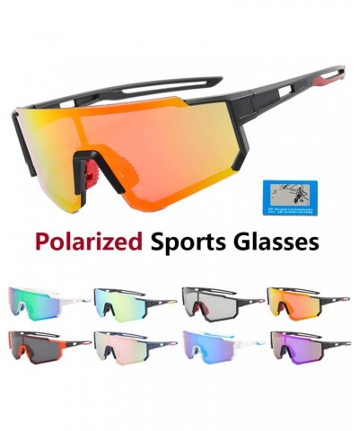 Polarized Cycling Glasses Outdoor Sports Bike Eyewear Men Women Mountain Road Bicycle Sunglasses Riding Goggles (Color : S5) ...