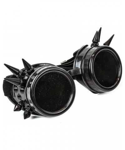 Black Spike Goggles Sunglasses Cosplay Aviator Steampunk Gothic Burning Man $9.68 Goggle