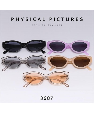 Retro Men and Women Fashion Sunglasses Outdoor Vacation Driving Decorative Sunglasses (Color : A, Size : 1) 1 E $18.53 Designer