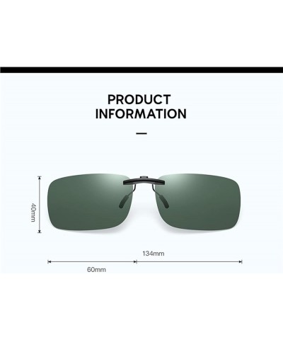 Polarized Clip-on Drivers Driving Sunglasses Can Be Upturned Men And Women Sports Sunglasses A $15.92 Sport