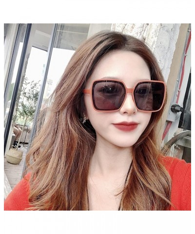 Large Frame Outdoor Vacation Beach Sunglasses for Men and Women (Color : G, Size : 1) 1 F $16.35 Designer