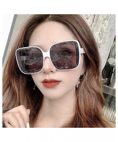 Large Frame Outdoor Vacation Beach Sunglasses for Men and Women (Color : G, Size : 1) 1 F $16.35 Designer