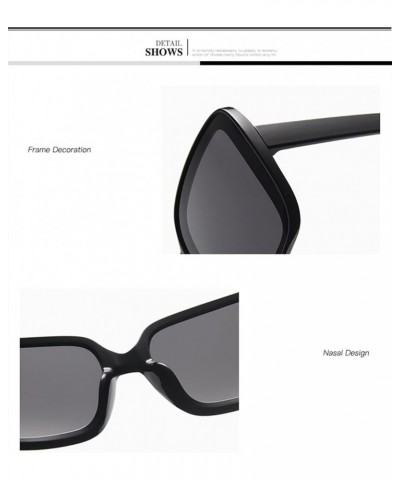 Large Frame Outdoor Vacation Beach Sunglasses for Men and Women (Color : G, Size : 1) 1 F $16.35 Designer