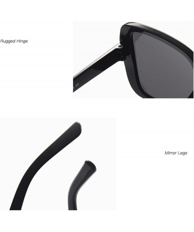 Large Frame Outdoor Vacation Beach Sunglasses for Men and Women (Color : G, Size : 1) 1 F $16.35 Designer