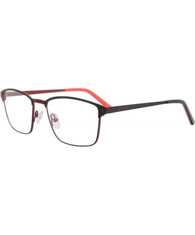 Metal Frame Photochromic Sunglasses Myopia Glasses Transition Lens Eyeglasse-BSJS9010 C1, Black&red change brown-150 $19.94 R...