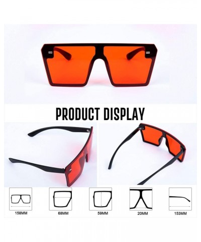 2185 Womens Sunglasses Oversized Baseball Sunglasses Cute Glasses 100% UV Protection Red No.5 $17.88 Sport