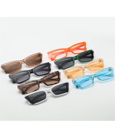 Retro Small Square Men and Women Street Shooting Sunglasses (Color : H, Size : Medium) Medium G $17.18 Square