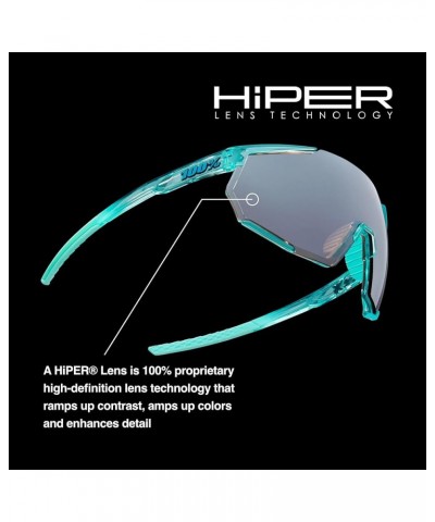 Racetrap Sport Performance Sunglasses - Sport and Cycling Eyewear (Matte White - HiPER Blue Multilayer Mirror Lens) One Size ...